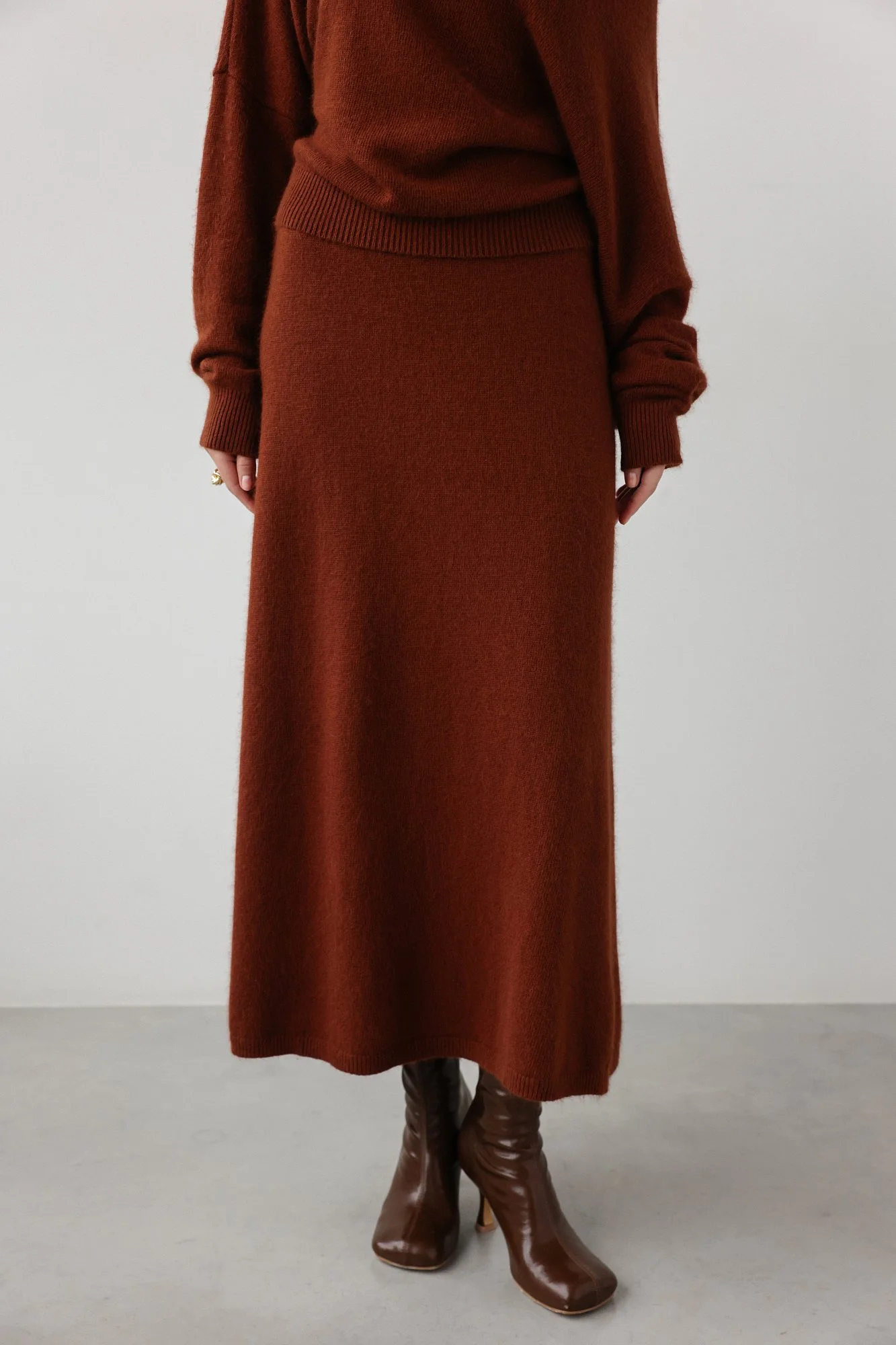 Юбка  (onesize (42-46RU), коричневый). Избражение № 2