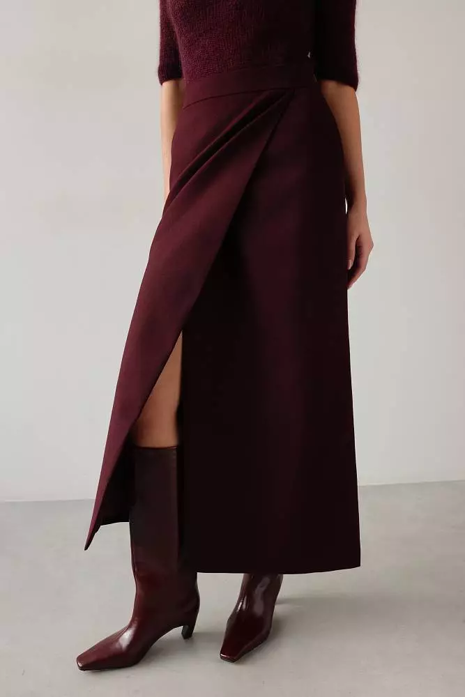 Юбка (M (44RU), сливовый). Изображение № 3