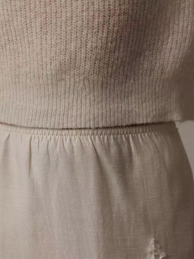 Юбка (XS (40), сливочный). Изображение № 2