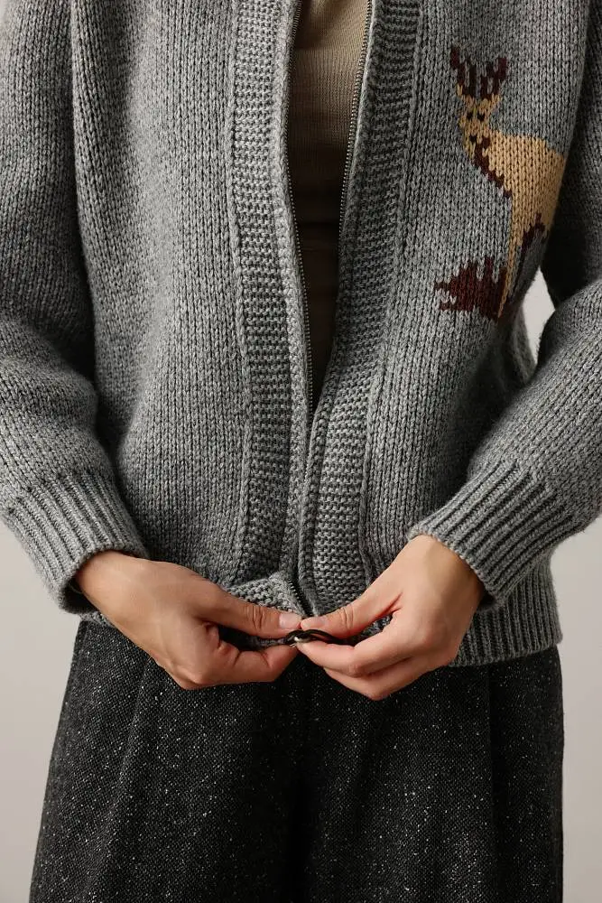 Кардиган (onesize (42-46RU), серый). Изображение № 3