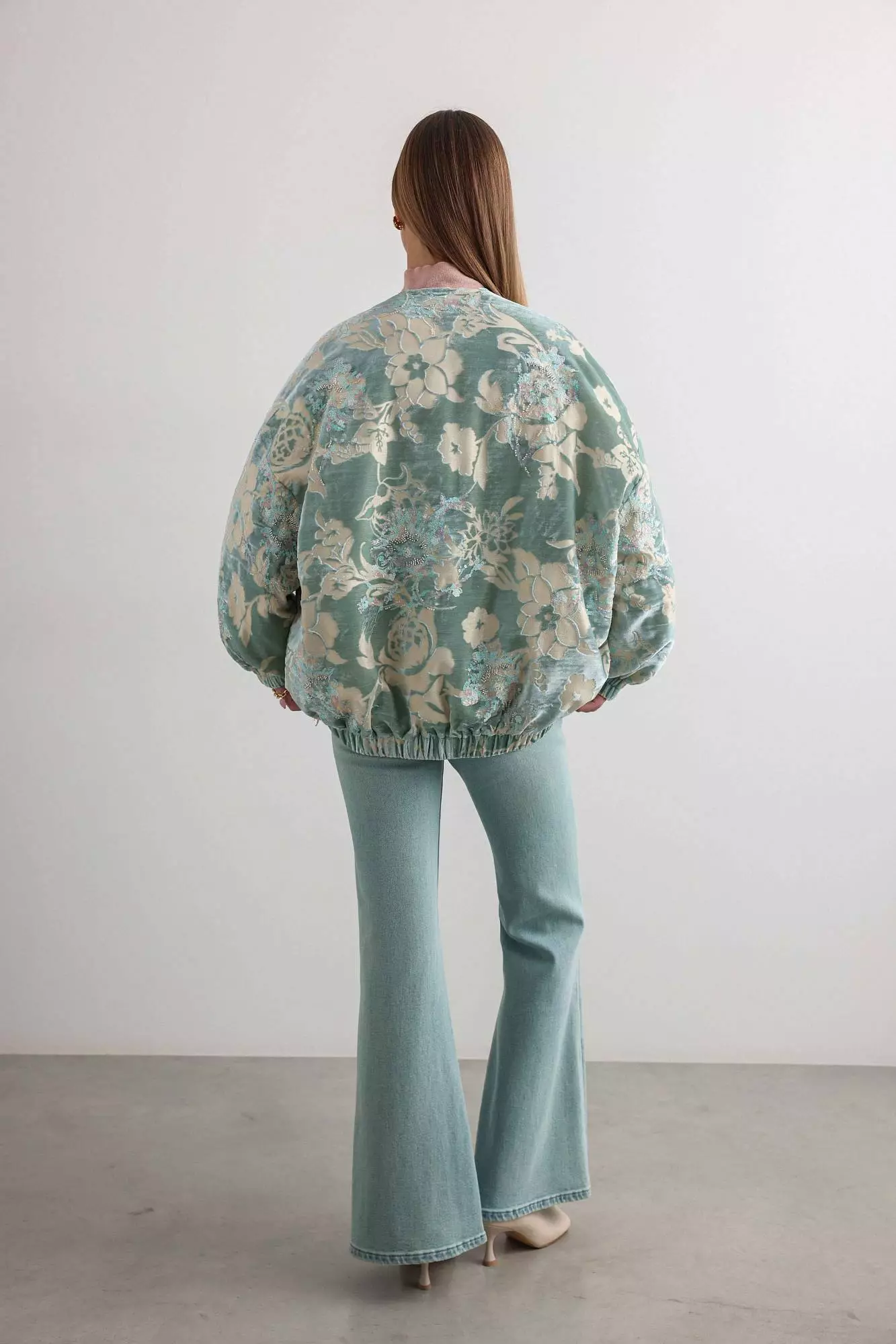 Куртка (S (42RU), пыльно-голубой). Избражение № 3