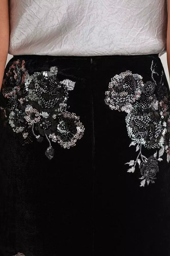 Юбка  (S (42RU), чёрный). Изображение № 5