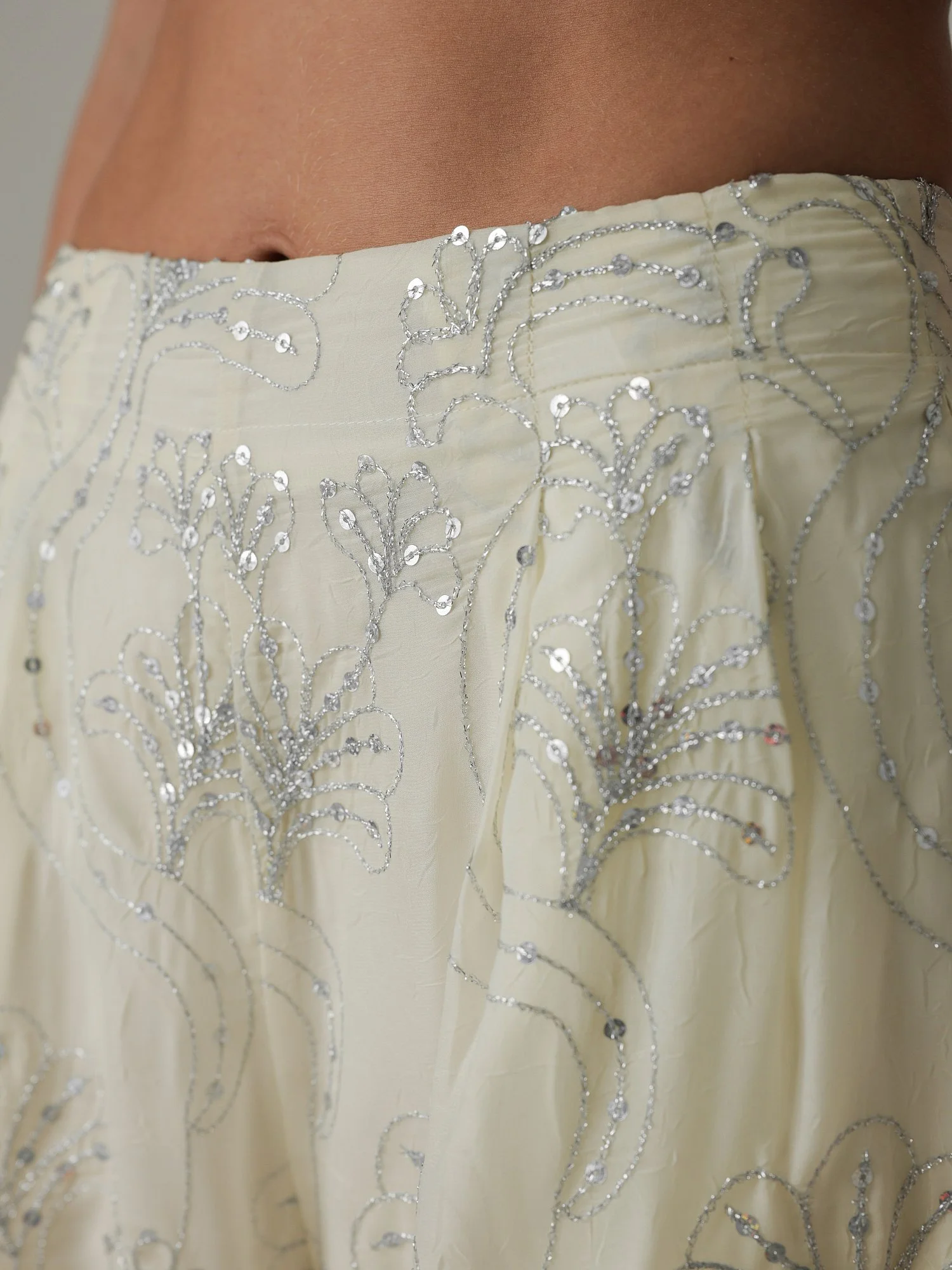 Брюки (L (46RU), ванильный). Избражение № 3