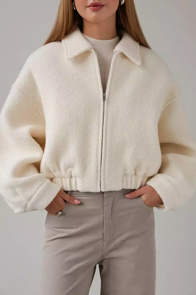 Куртка (S (42RU), светло-бежевый). Изображение № 2