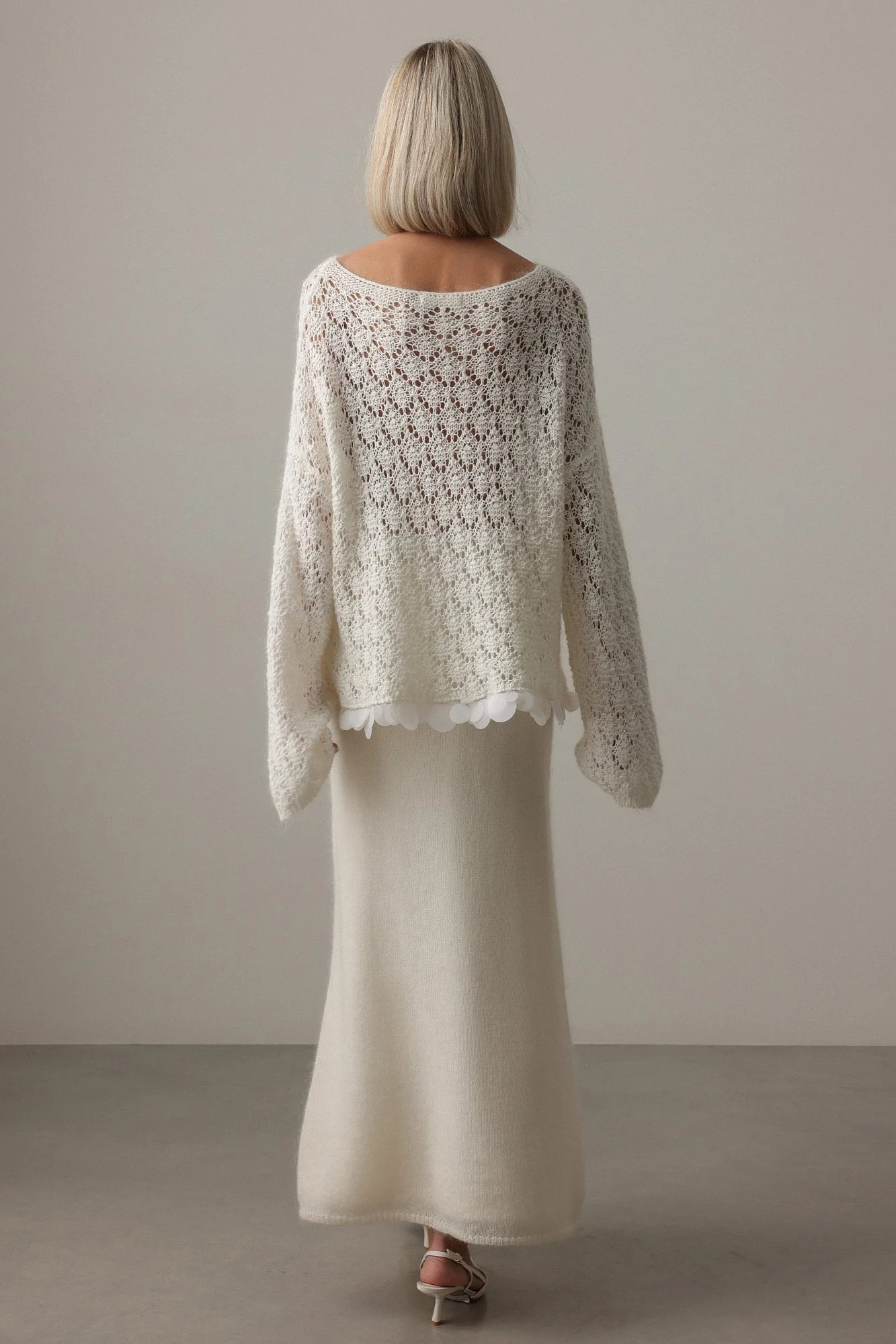 Джемпер (onesize (42-46RU), белый). Избражение № 5