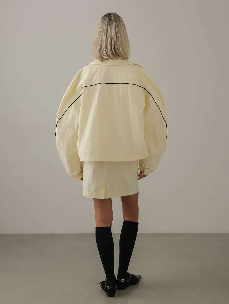 Юбка (M (44RU), бледно-жёлтый). Изображение № 4