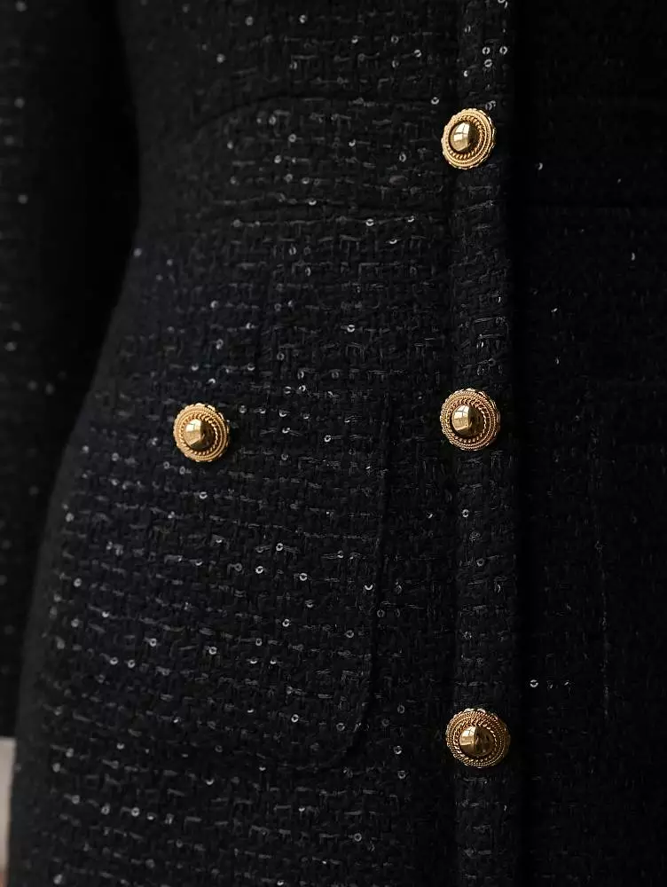 Платье (S (42RU), чёрный). Изображение № 4