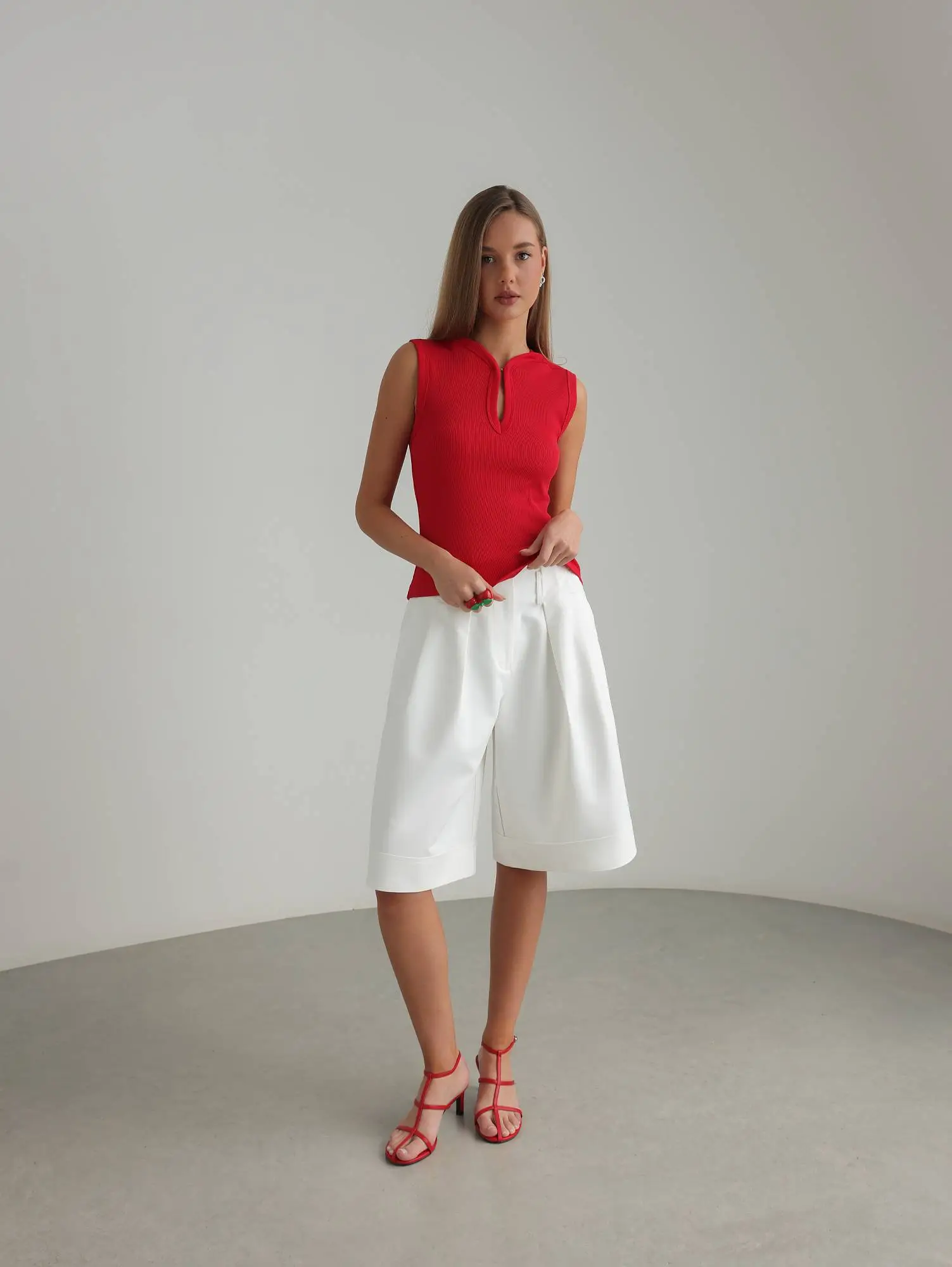 Бермуды (L (46RU), белый). Избражение № 2