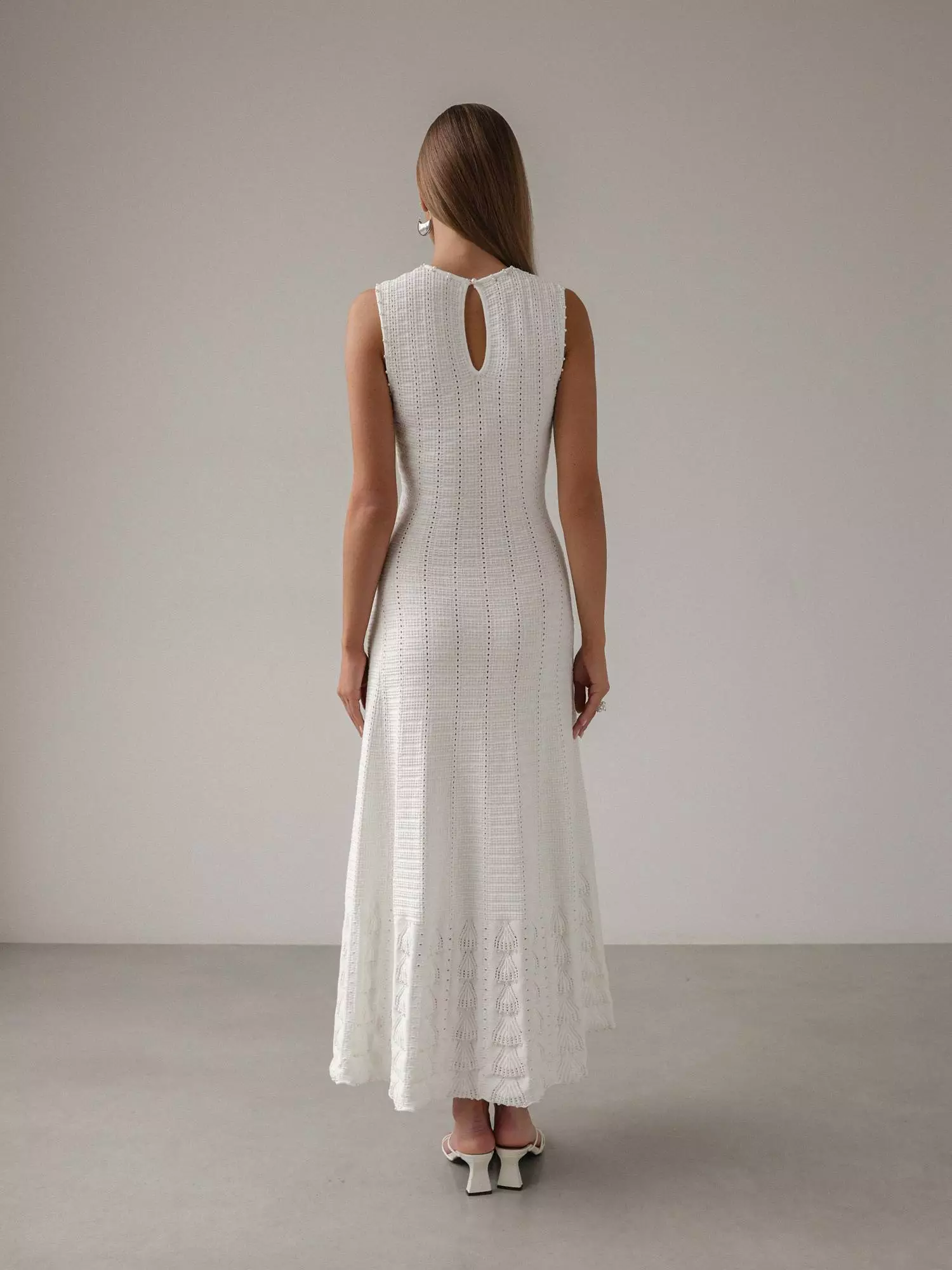 Платье (L (46RU), белый). Избражение № 5