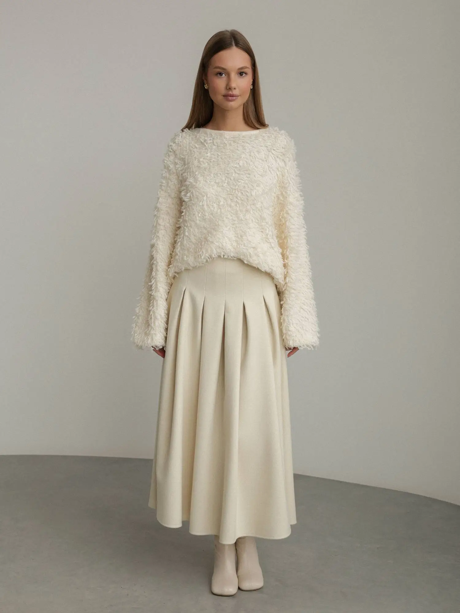 Юбка  (S (42RU), светло-бежевый). Избражение № 1