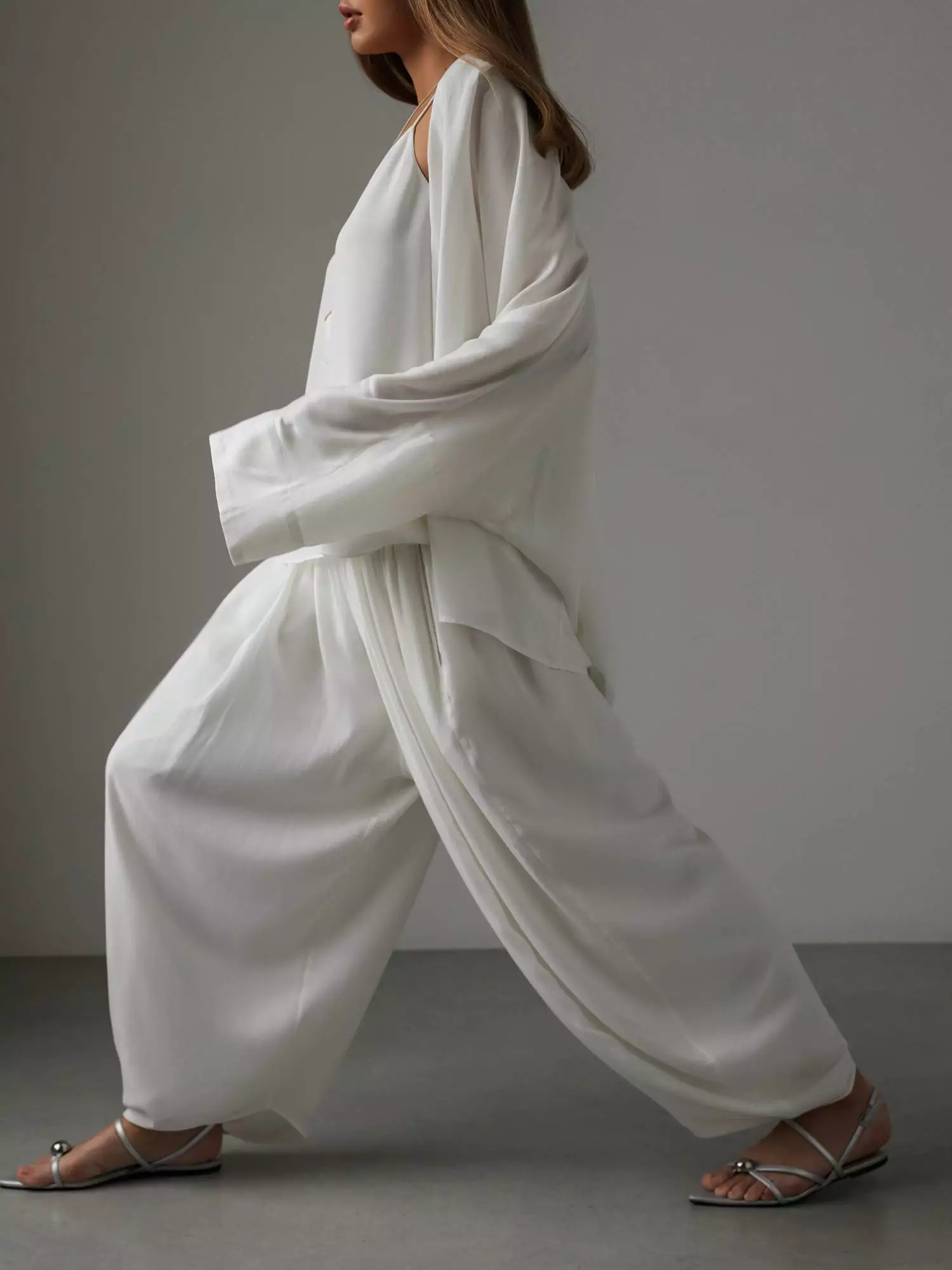 Брюки (M (44RU), белый). Избражение № 4