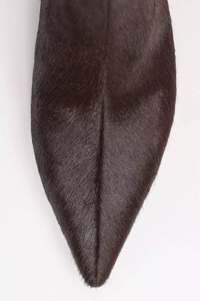 Ботильоны (37, тёмно-коричневый). Изображение № 2