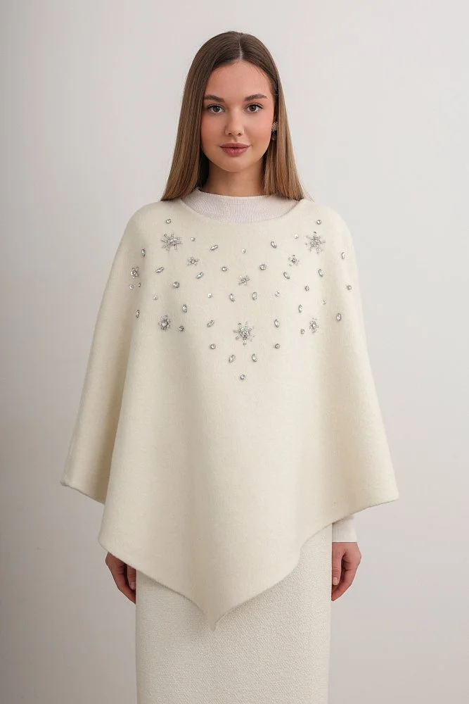 Накидка (S (42RU) молочный). Изображение № 9