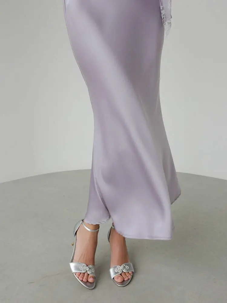 Платье (S (42RU), лиловый). Изображение № 5