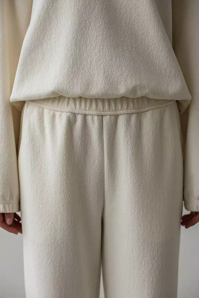 Брюки (S (42RU), молочный). Изображение № 5