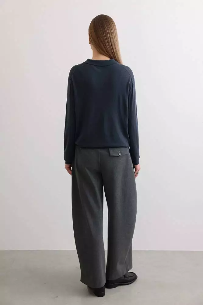 Джемпер (onesize (42-46RU), тёмно-синий). Изображение № 3