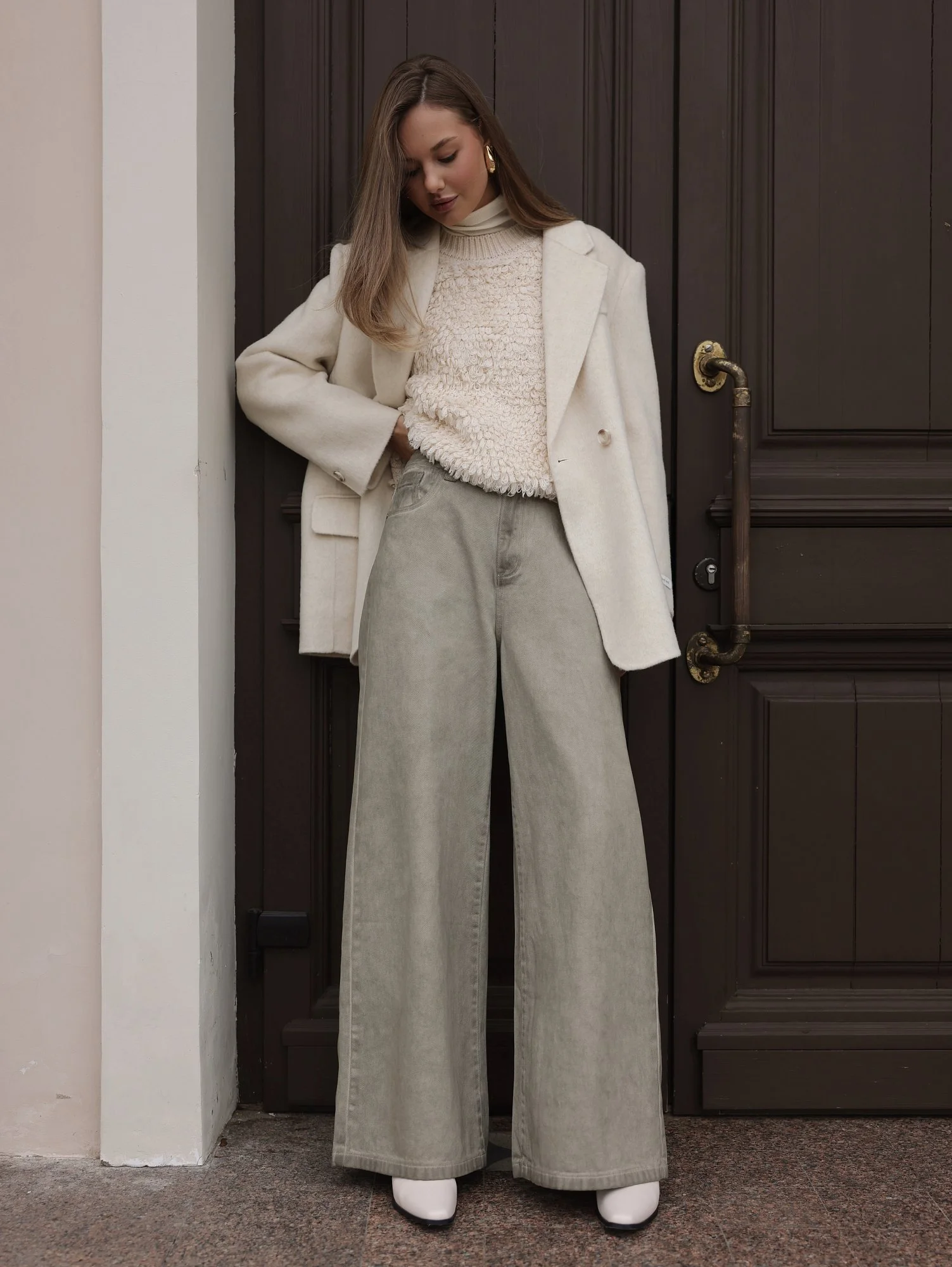 Жилет (onesize (42-46RU), светло-бежевый). Избражение № 2