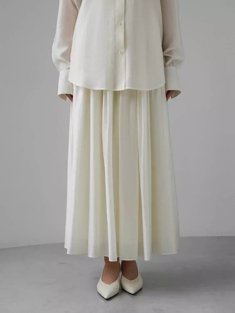 Юбка  (S (42RU), светло-бежевый). Изображение № 1