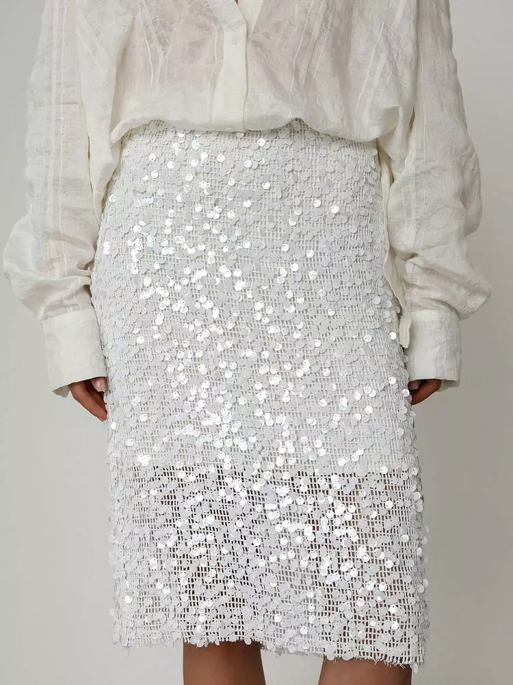 Юбка (S (42RU), белый). Изображение № 2