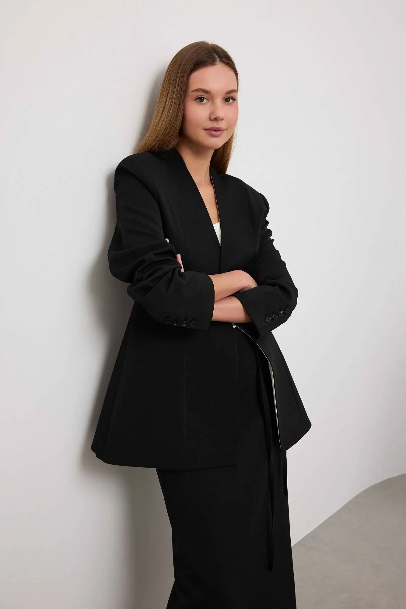 Пиджак (S (42RU), чёрный). Избражение № 6