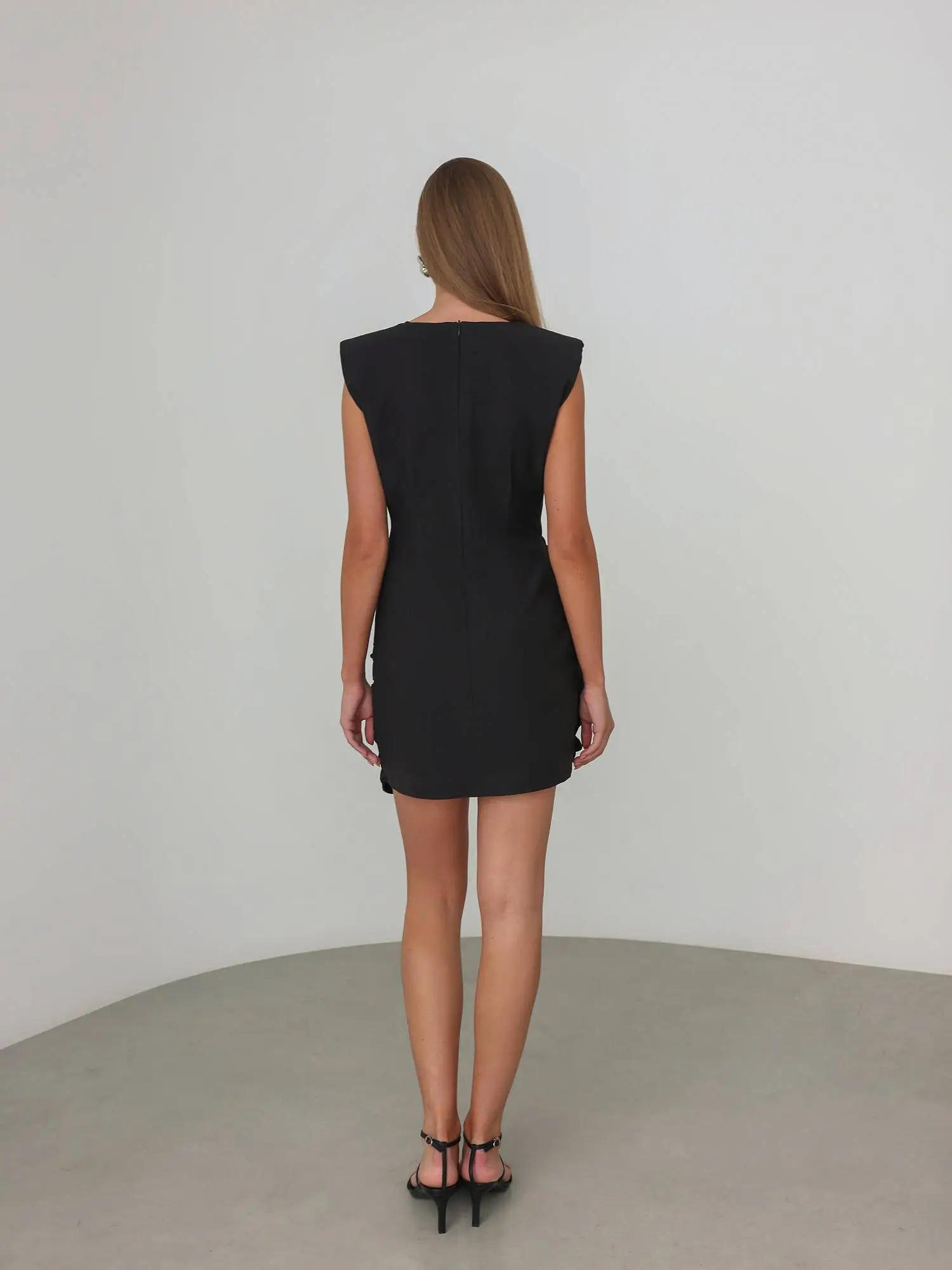 Платье (M (44RU), чёрный). Избражение № 6