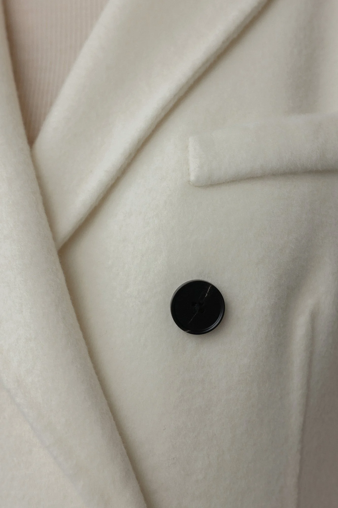 Пальто (M (44RU), молочный). Избражение № 4