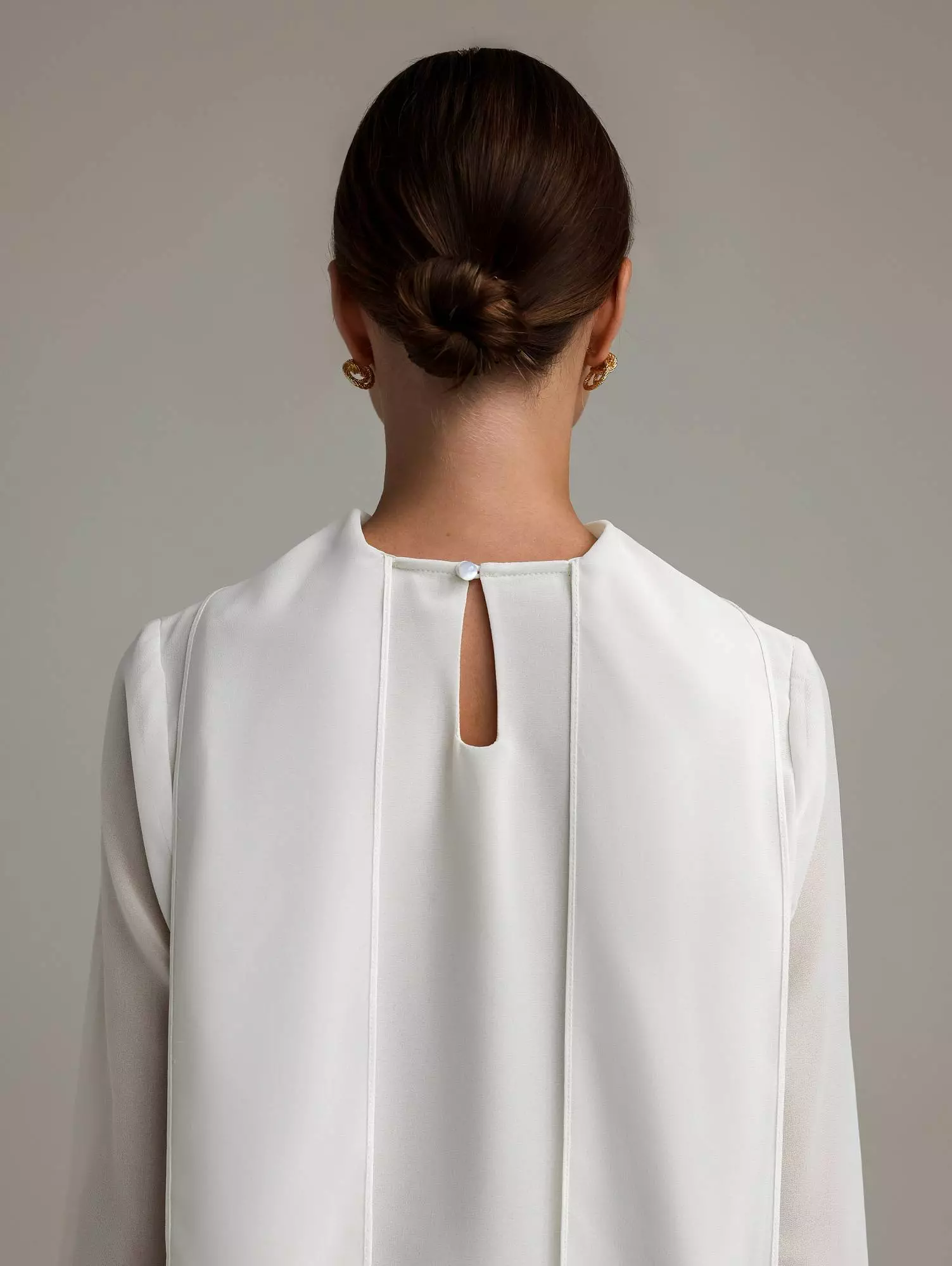 Блуза (M (44RU), белый). Избражение № 6