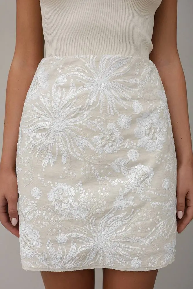 Юбка (S (42RU), бежевый). Изображение № 1