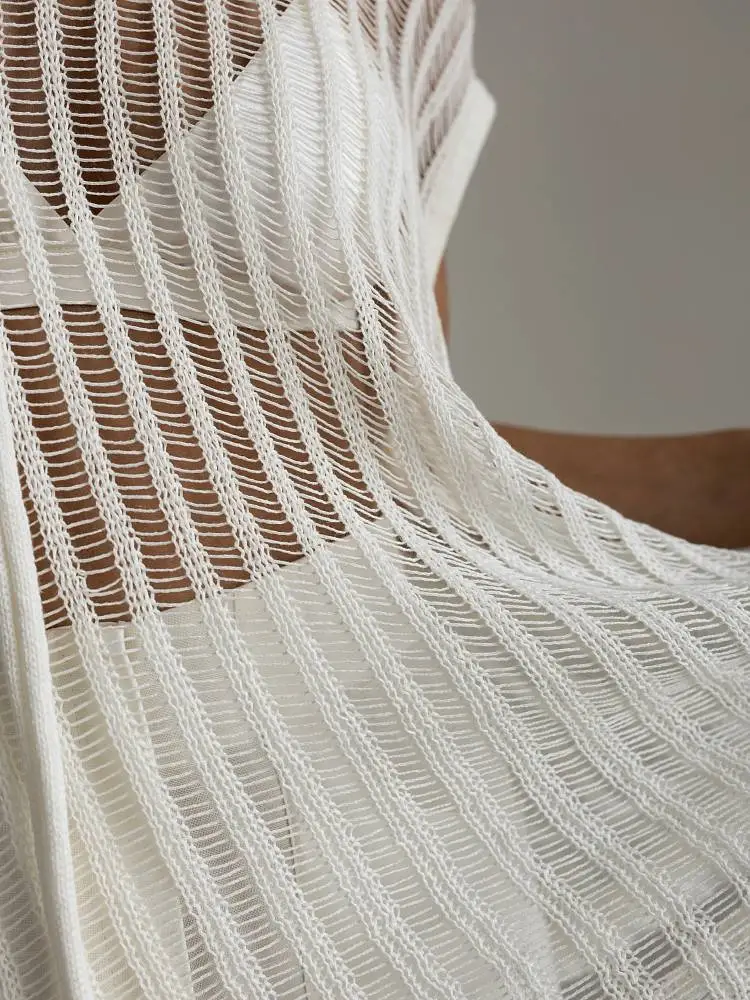 Топ (S (42RU), молочный). Изображение № 4