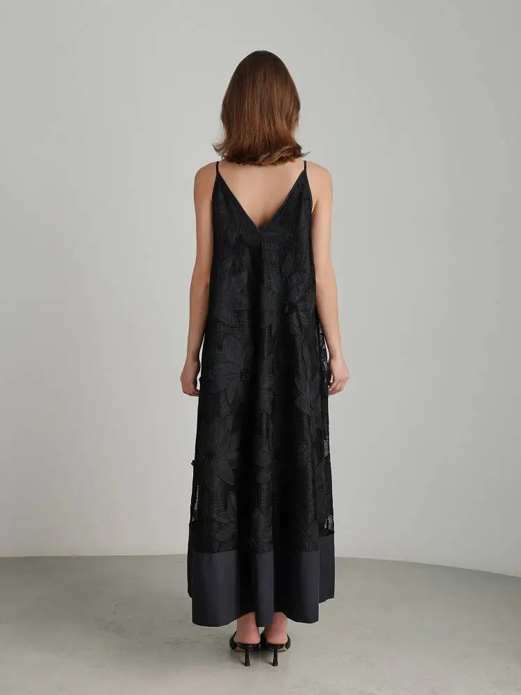 Платье (onesize (42-46RU), чёрный). Изображение № 5