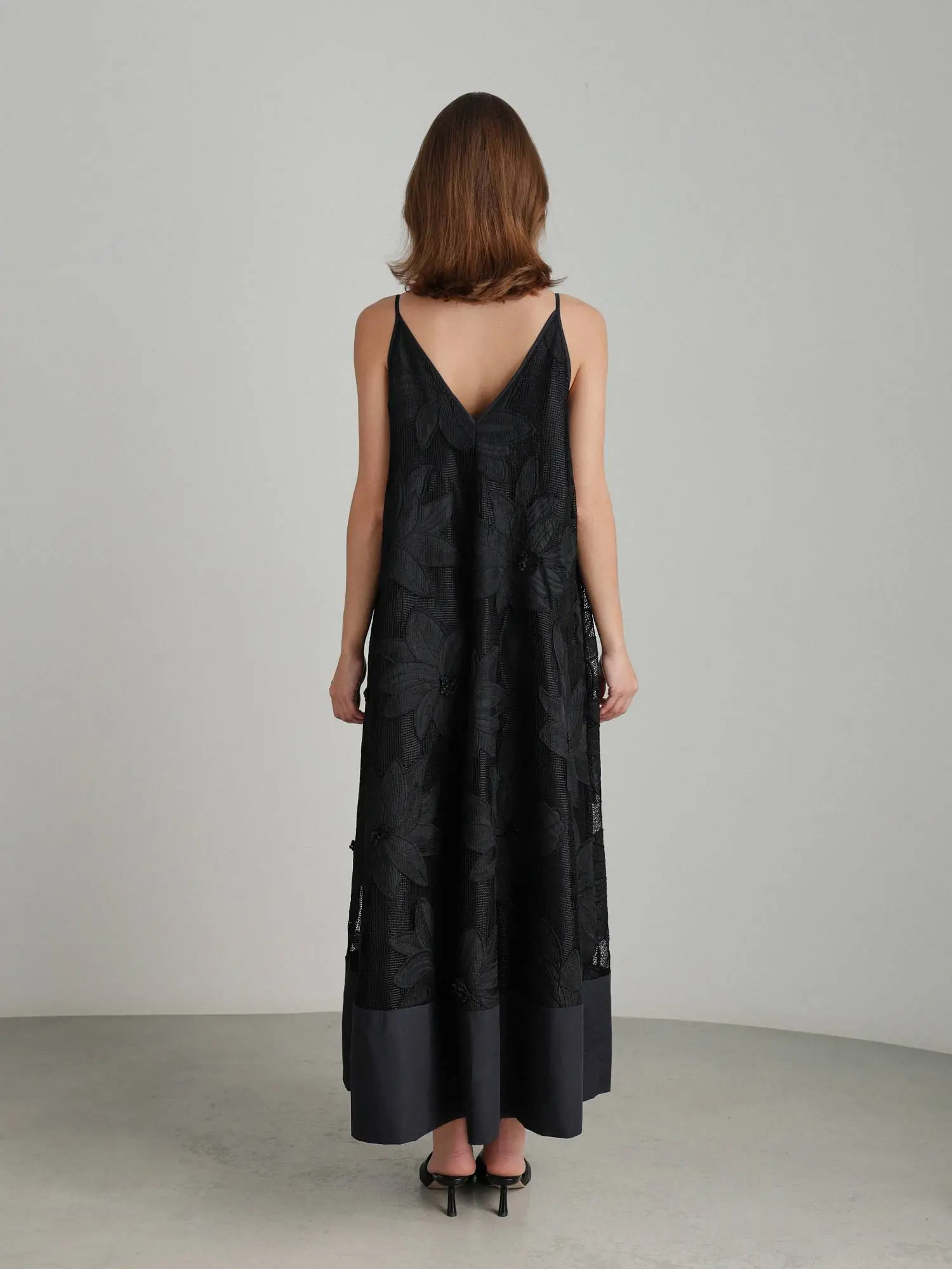 Платье (onesize (42-46RU), чёрный). Изображение № 5