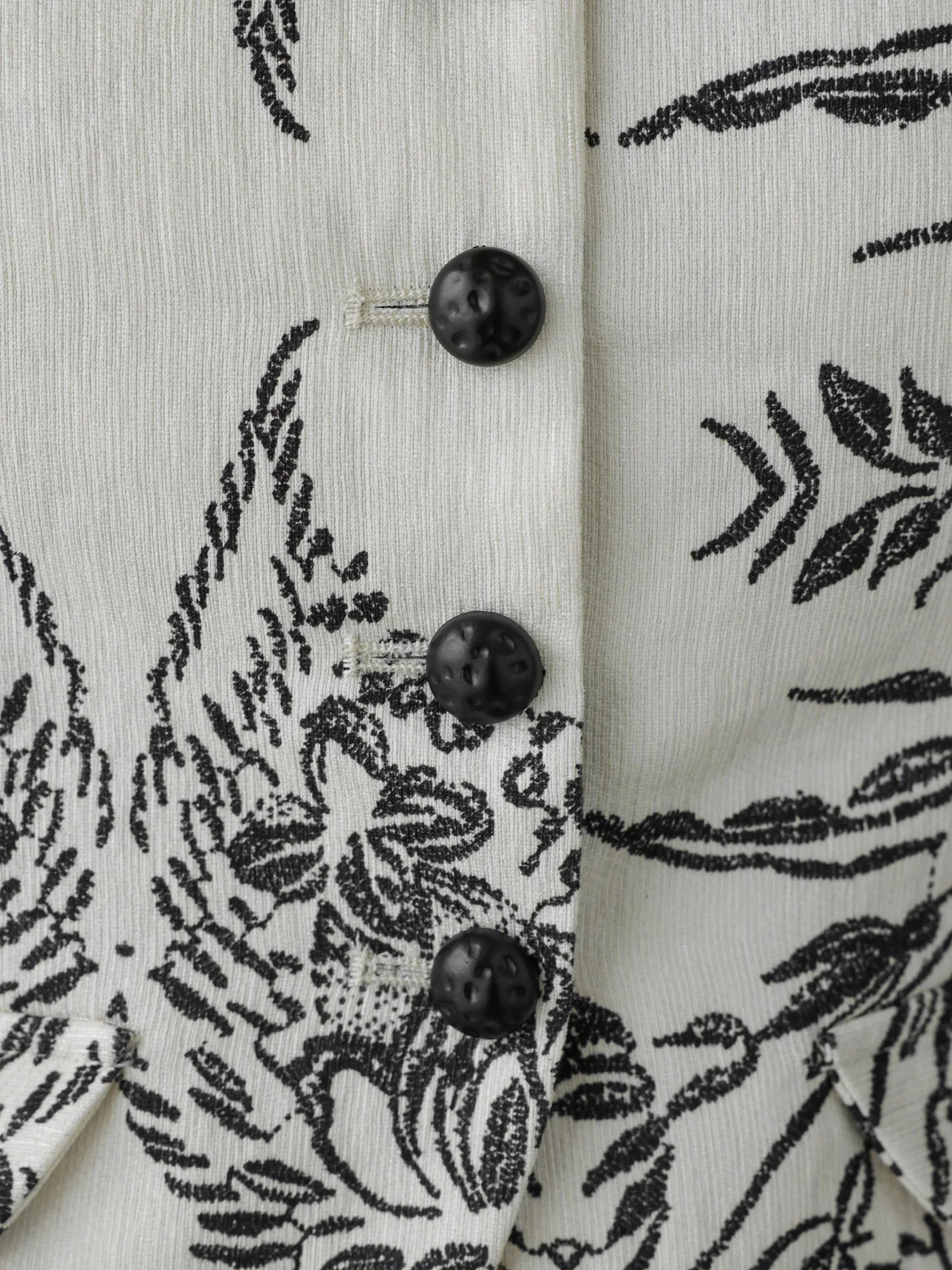 Костюм: юбка и жилет (L (46RU), чёрный). Избражение № 3