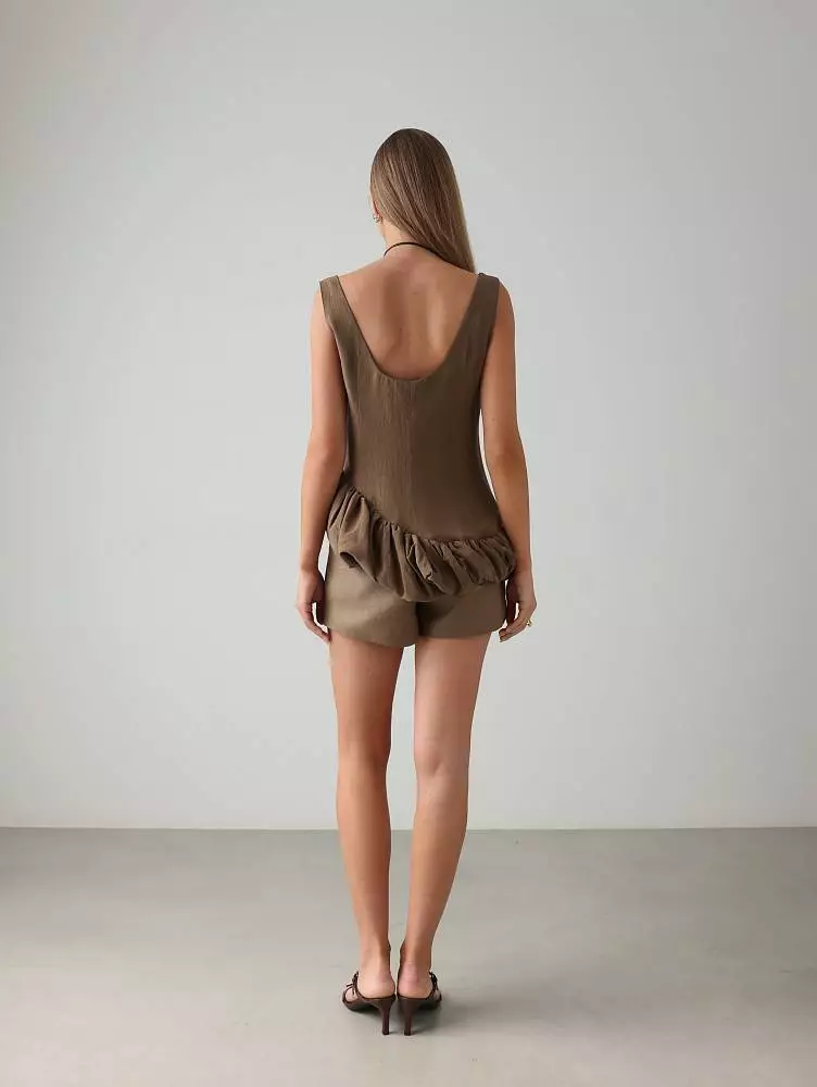 Шорты (L (46RU), коричневый). Изображение № 4