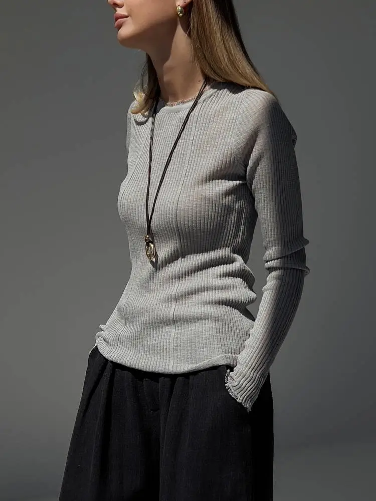 лонгслив (onesize (40-44RU), серый). Изображение № 3