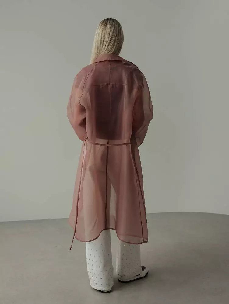 тренч (темно-пудровый). Изображение № 4