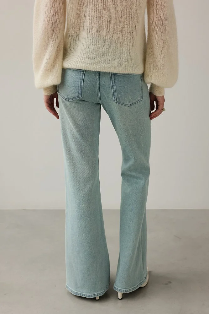 Джинсы (L (46RU), светло-голубой). Изображение № 5