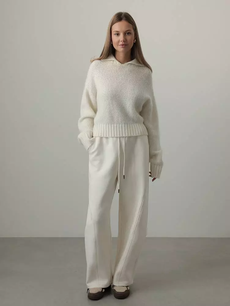 Свитер (onesize (42-46RU), молочный). Изображение № 2