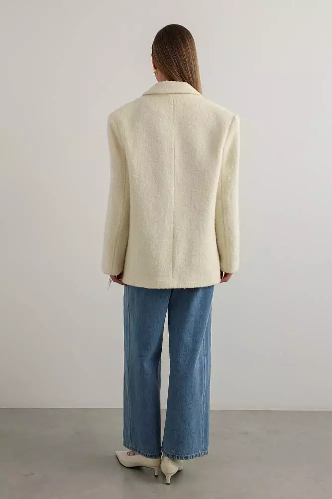 Пиджак (onesize (42-46RU), молочный). Изображение № 5