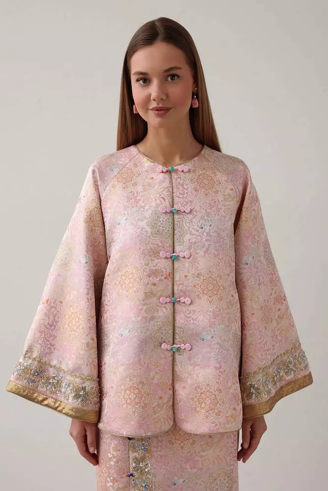 Жакет (S (42RU), розовый). Изображение № 1