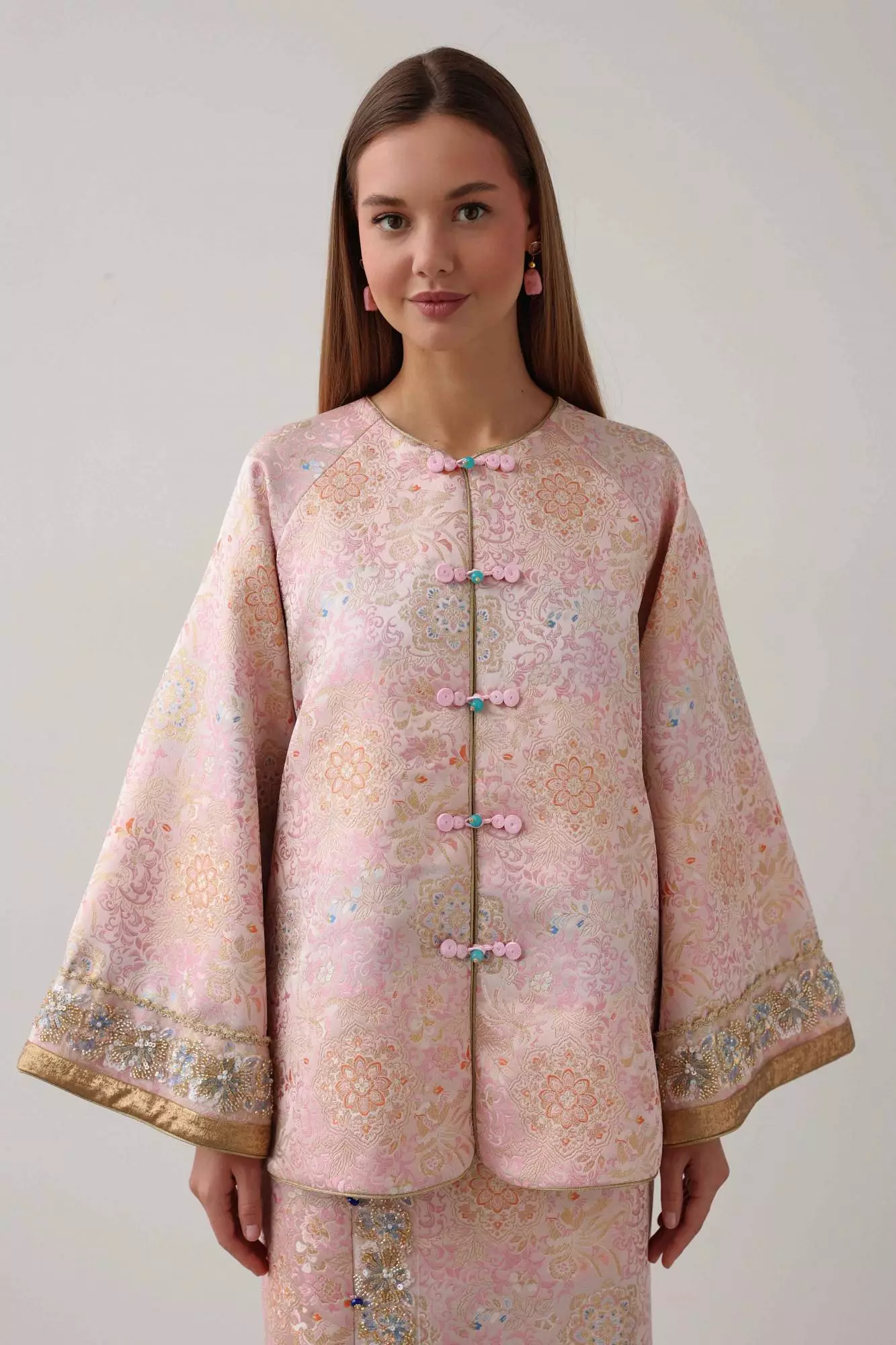 Жакет (S (42RU), розовый). Избражение № 1