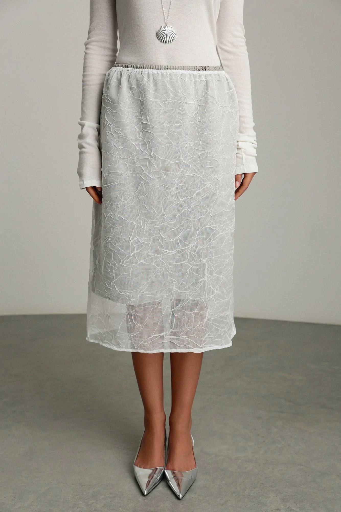 Юбка (M (44RU), белый). Избражение № 1