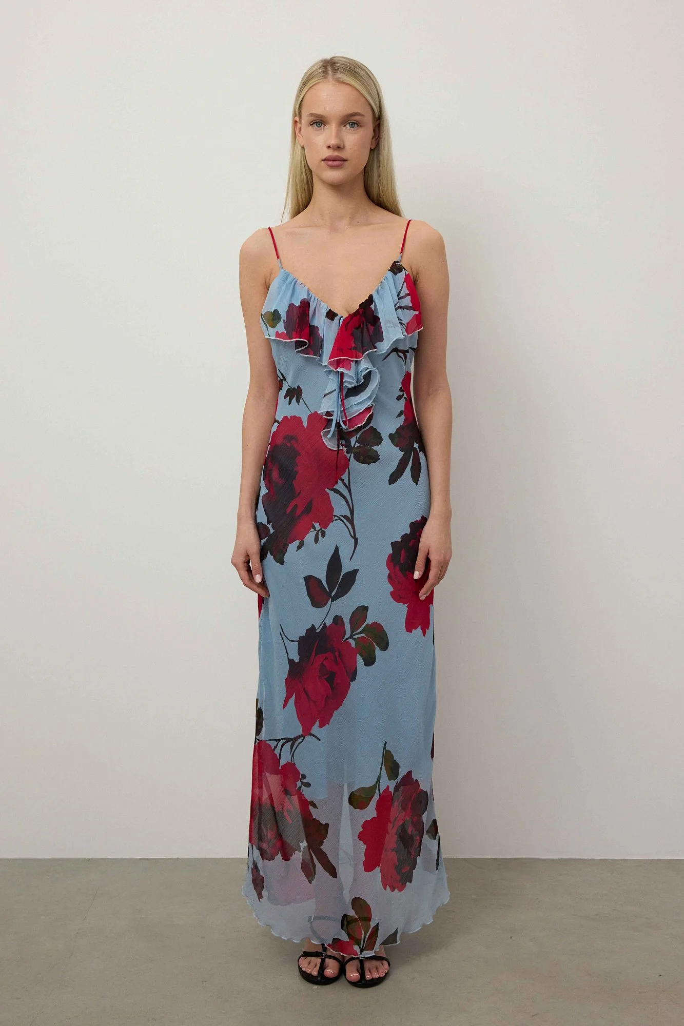 Платье  (L (46RU) голубой). Избражение № 1