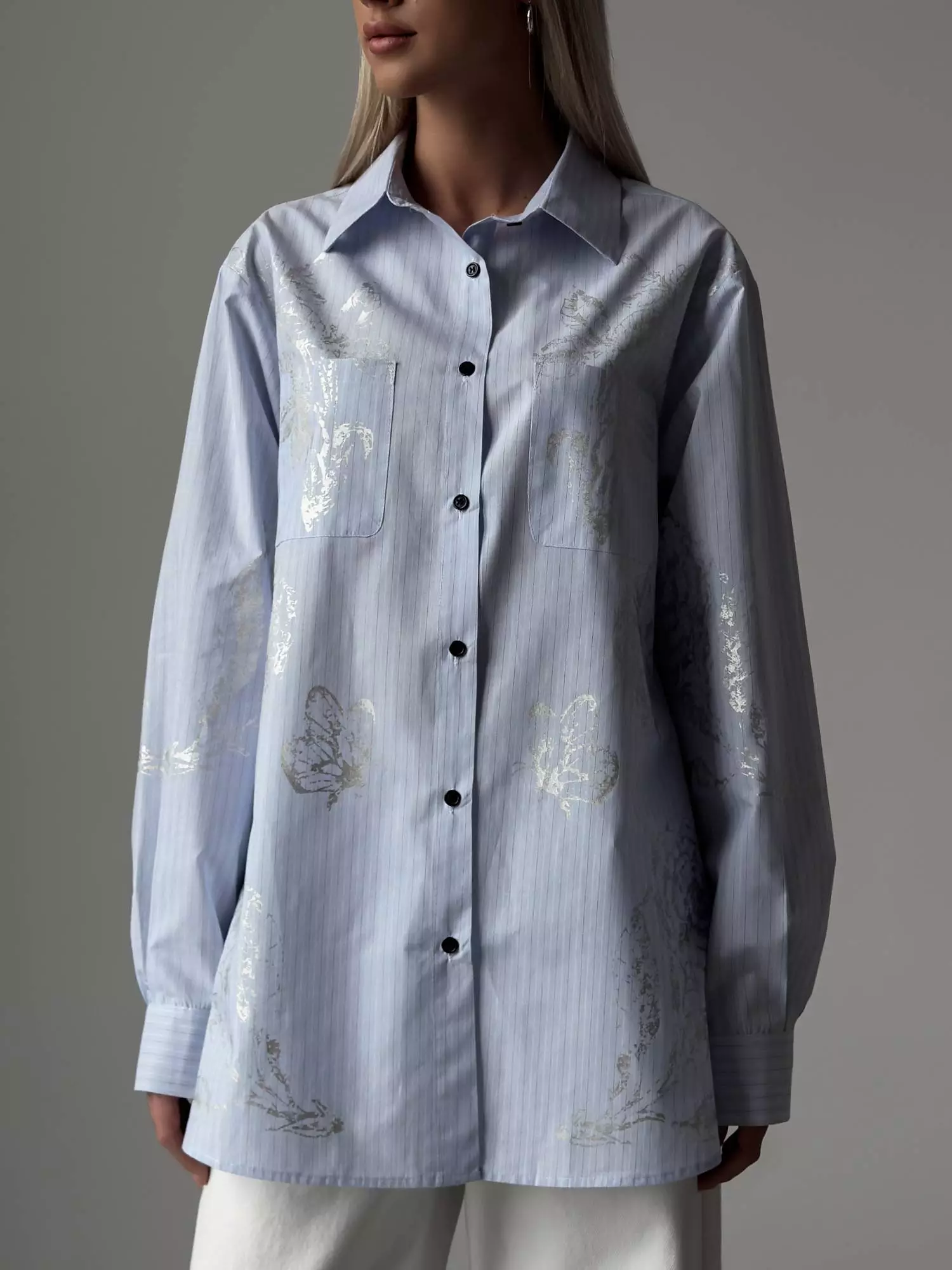 рубашка (M, голубой). Избражение № 1