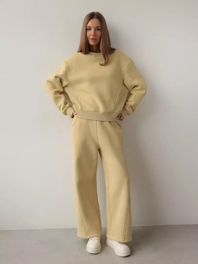 Свитшот (onesize (40-44RU), жёлтая пастель). Изображение № 1