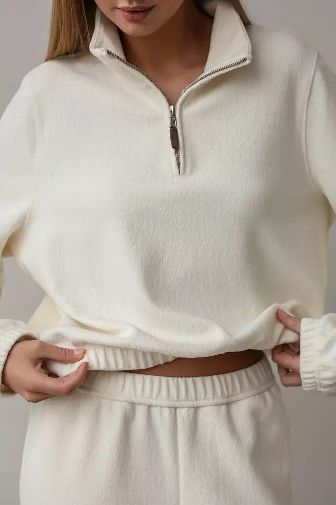 Толстовка (M (44RU), молочный). Изображение № 5