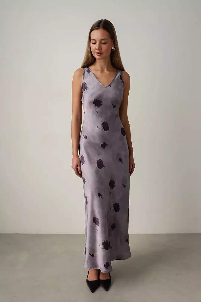 Платье (L (46RU), фиолетовый). Изображение № 1