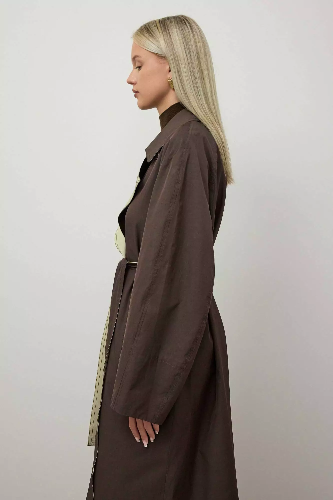 Тренч (S (42RU), коричневый). Избражение № 2