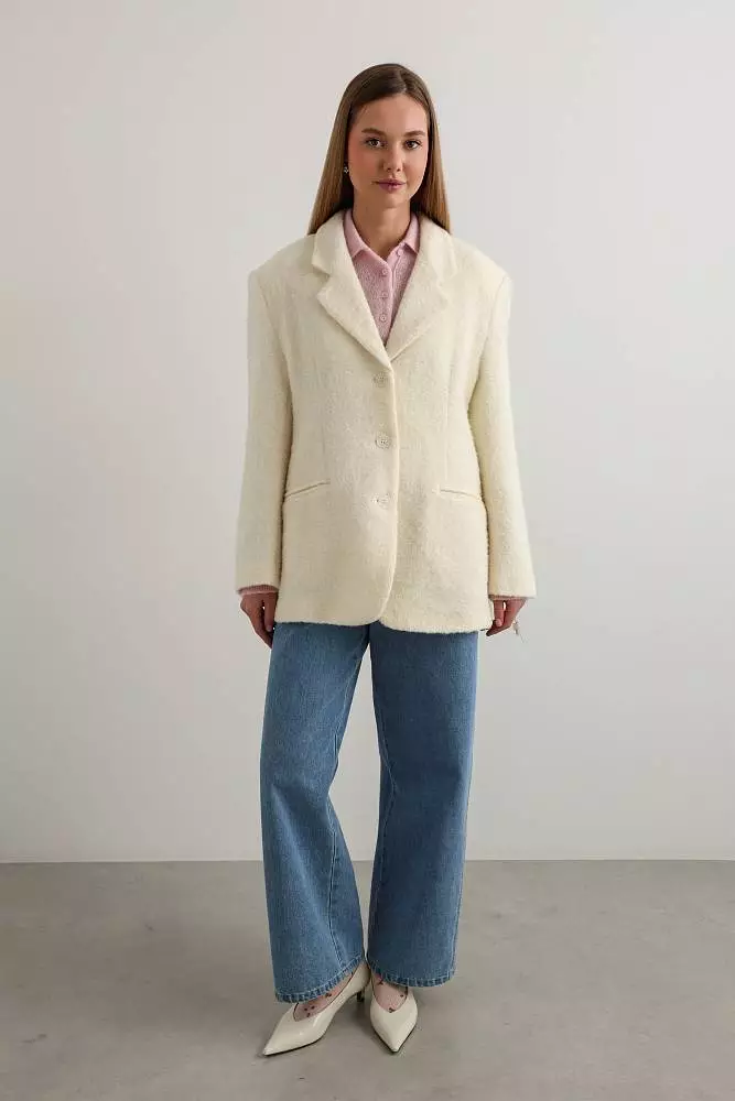 Пиджак (onesize (42-46RU), молочный). Изображение № 2