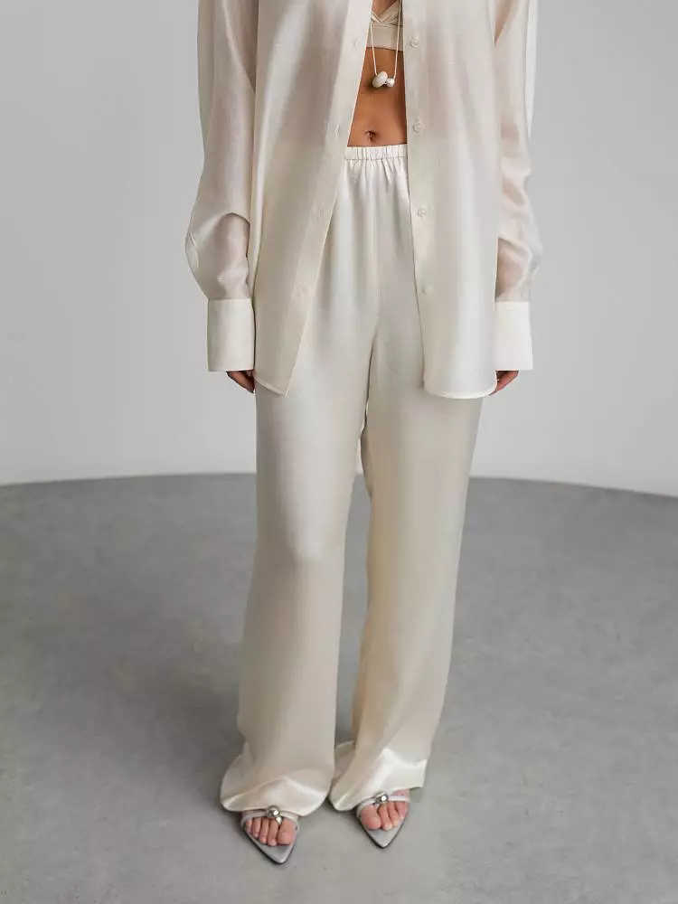 Брюки (S (42RU), шампань). Изображение № 2