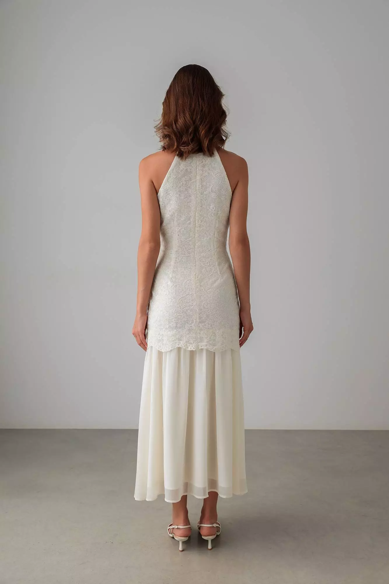 Платье (L (46RU), молочный). Избражение № 3